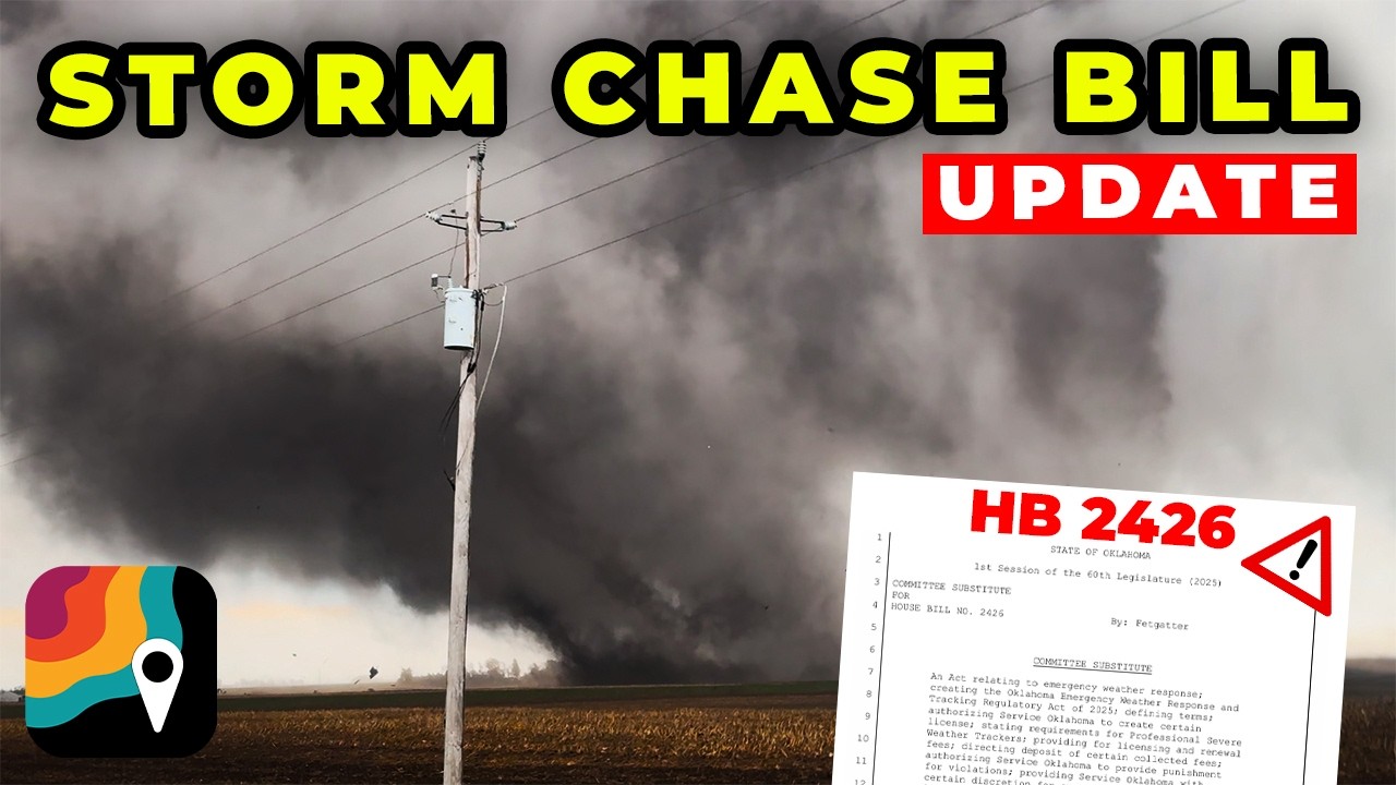 NOW WHAT? Controversial Oklahoma storm chase bill (HB2426) moves forward