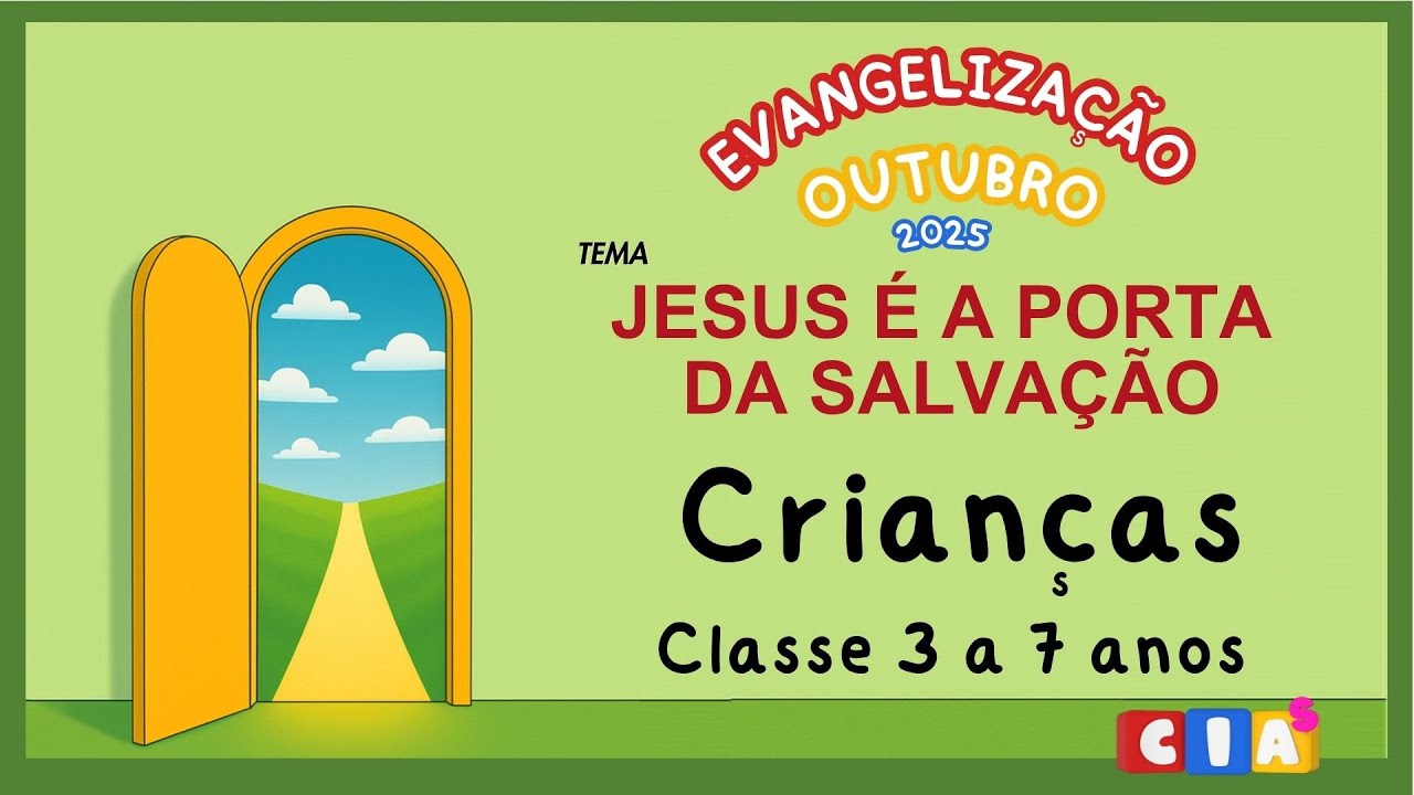 [Crian&ccedil;as] - 15h40 - ICM - Evangeliza&ccedil;&atilde;o de CIAs 2025 - 26/10/2025