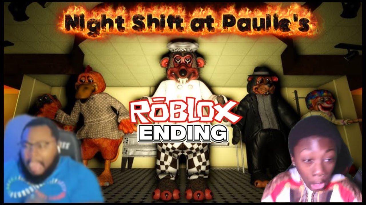 Ночная смена в Roblox у Пола с @That1kidx | КОНЕЦ ЧАСТИ 2