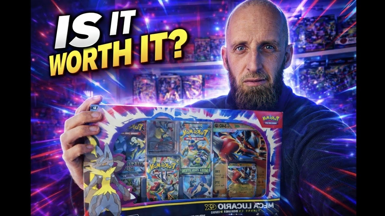 Распаковка коллекции Pokémon MEGA LUCARIO EX. Стоит ли оно того? #pokémon #opening