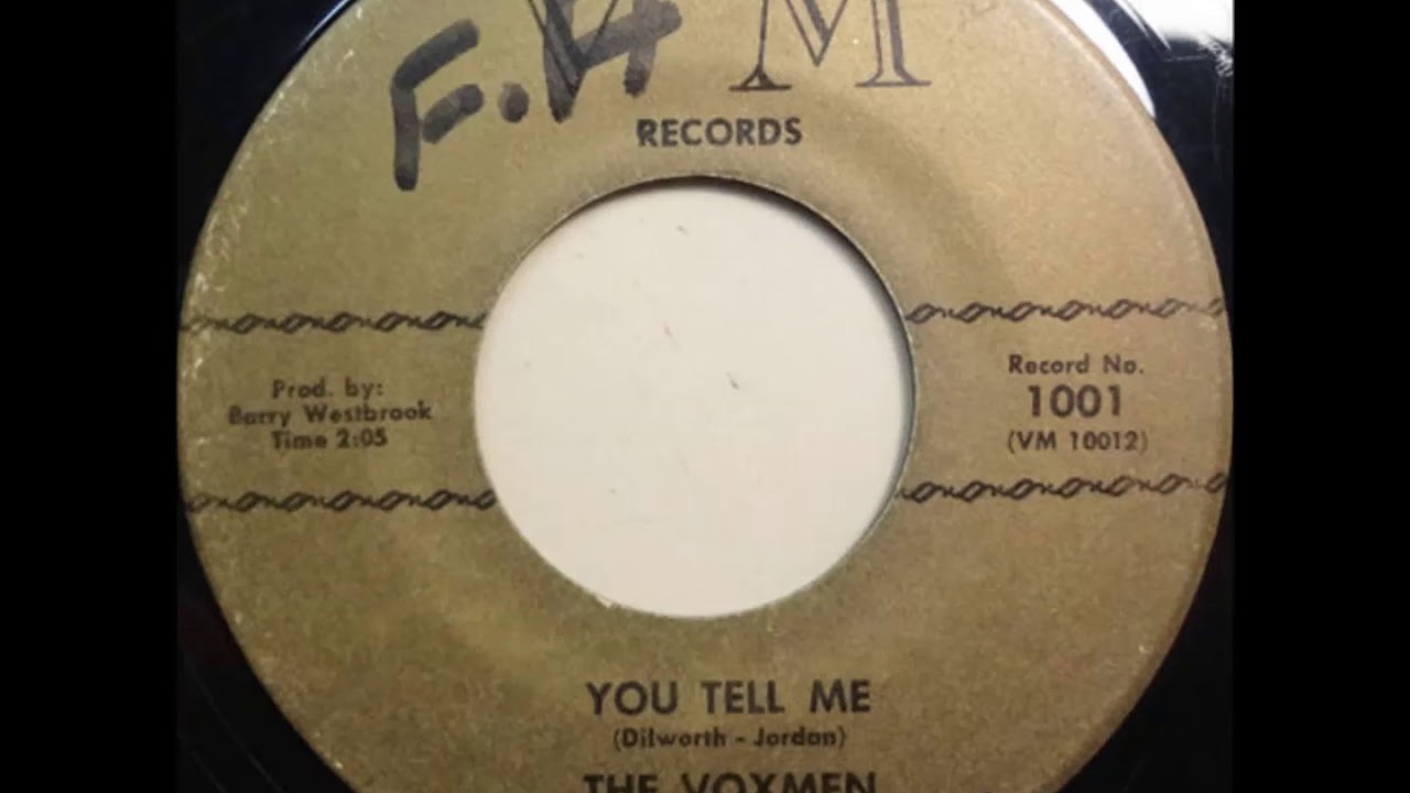 The Voxmen ‎– You Tell Me {1967}