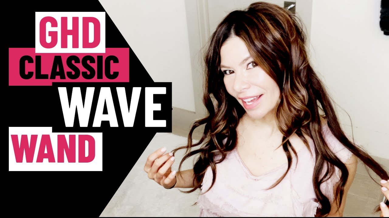 GHD Classic Wave Wand Tutorial - How to create waves with the GHD Classic Wave Wand.