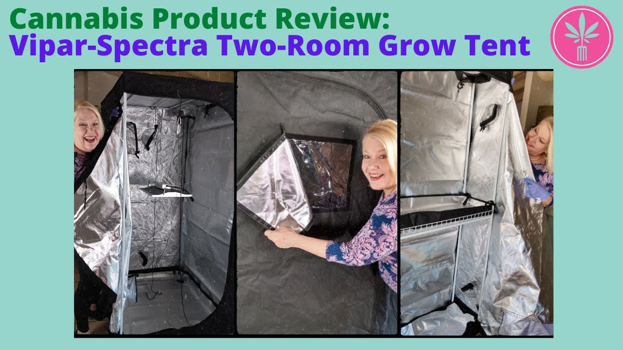 Viparspectra 2-Room Grow Tent Review and Assembly