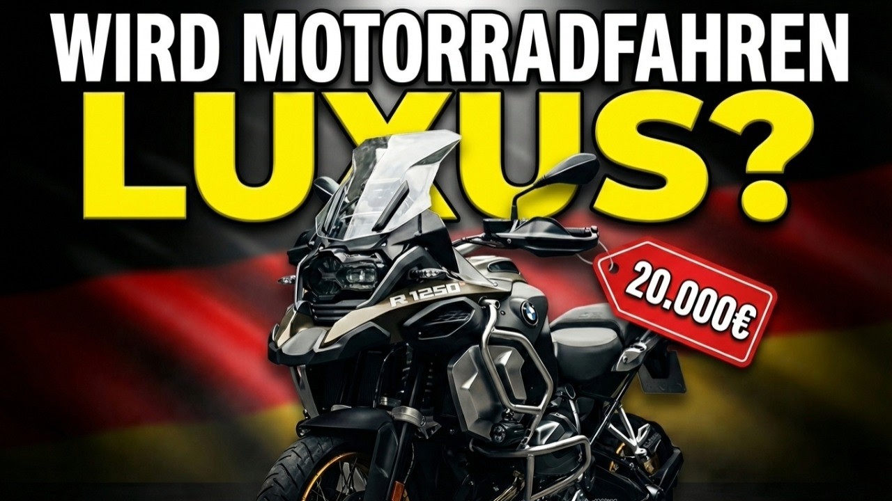 Wird Motorradfahren 2026 zum Luxus? Was die Zahlen wirklich zeigen