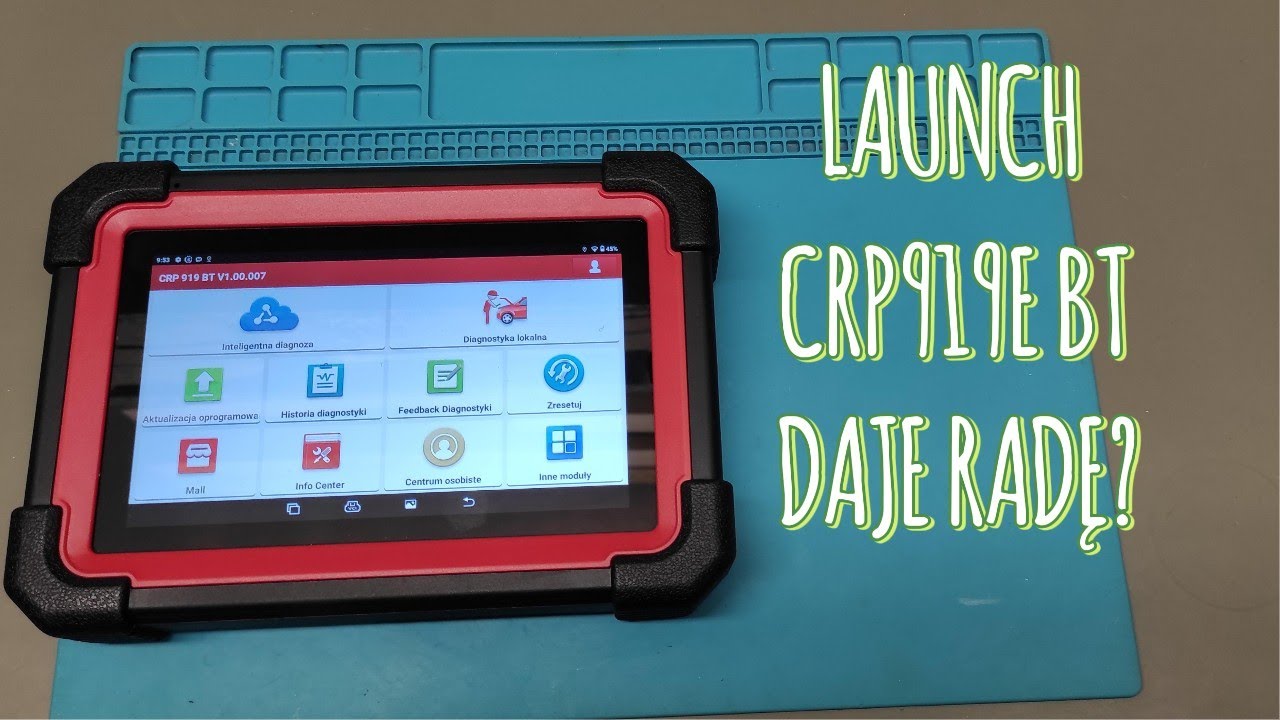 Launch CRP919E BT - Tester diagnostyczny w przystępnej cenie.