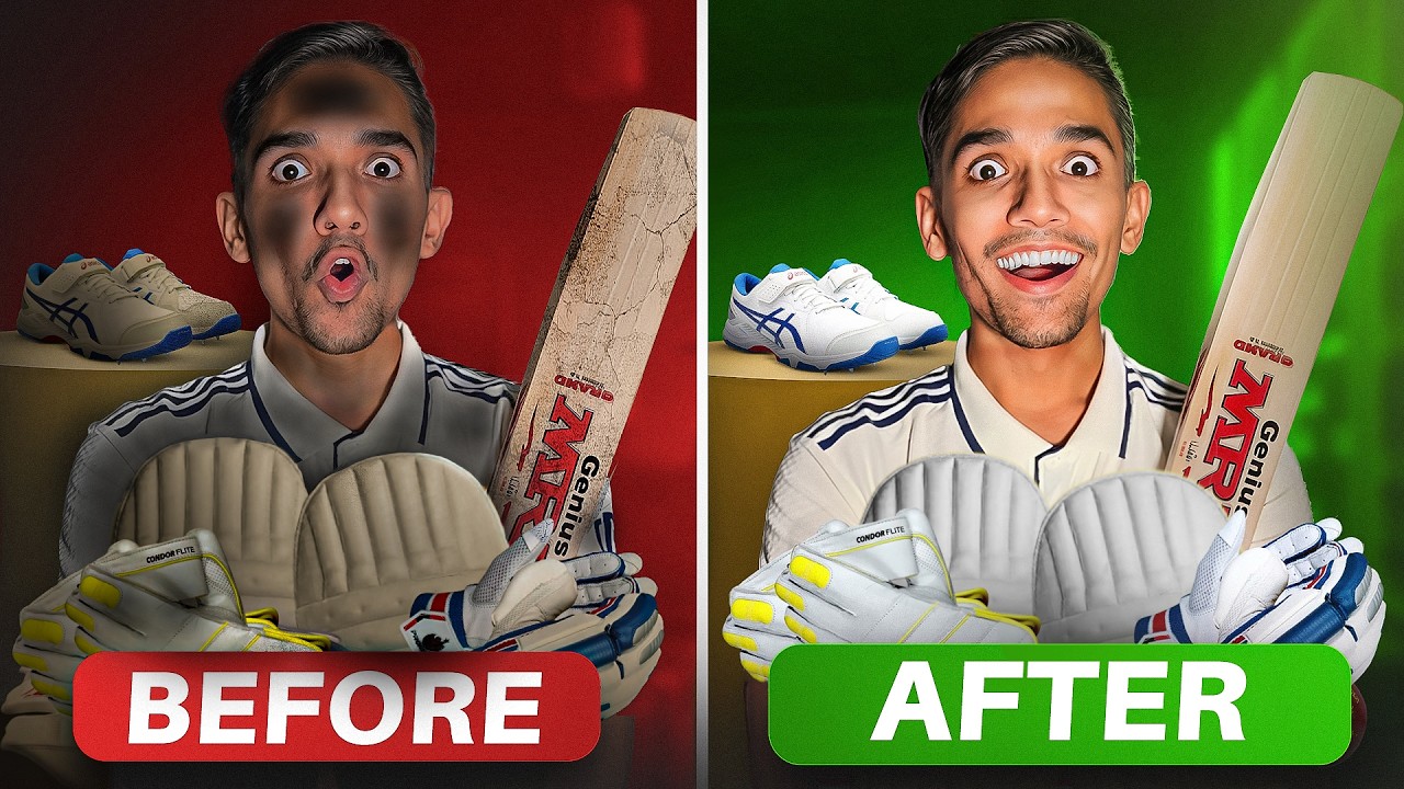 How to Clean your Cricket Kit🏏| BEFORE vs AFTER transformation🔥| Cricket Cardio Tips