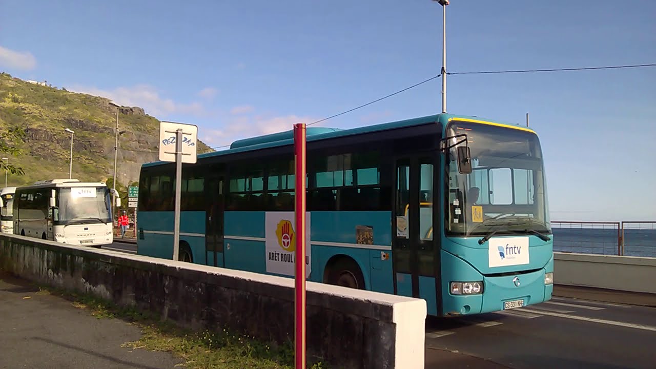Défilé d'autocars 04/06/20 | vers la Préfecture de St Denis - Île de la Réunion