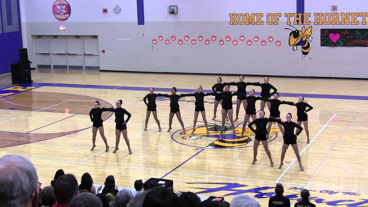 Duluth Denfeld Dance Team: Varsity High Kick @ 2AA Sections 1/31/15
