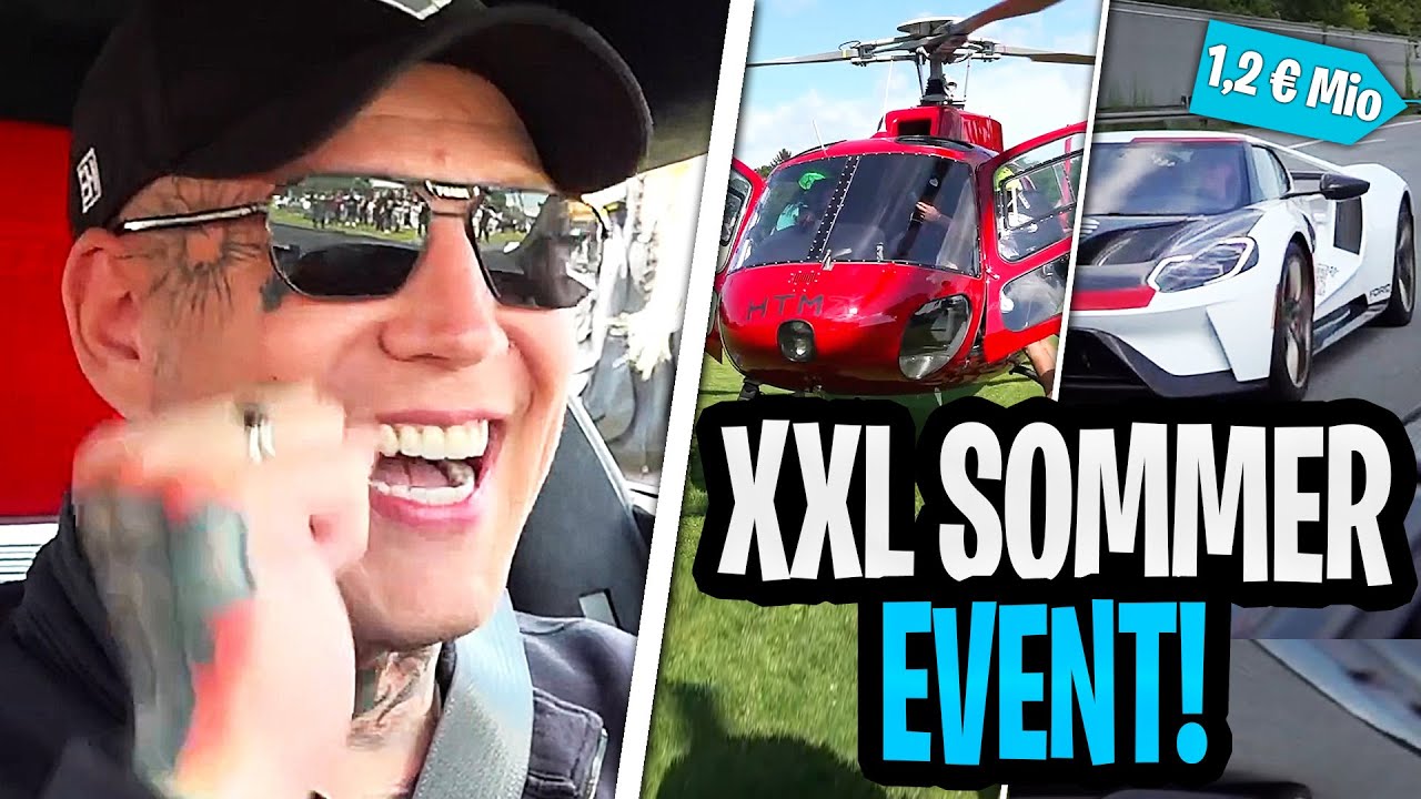 LIVE Helikopter FLUG! Monte F&Auml;HRT 1,2 MILLIONEN Auto😱 XXL Sommer Stream | MontanaBlack IRL