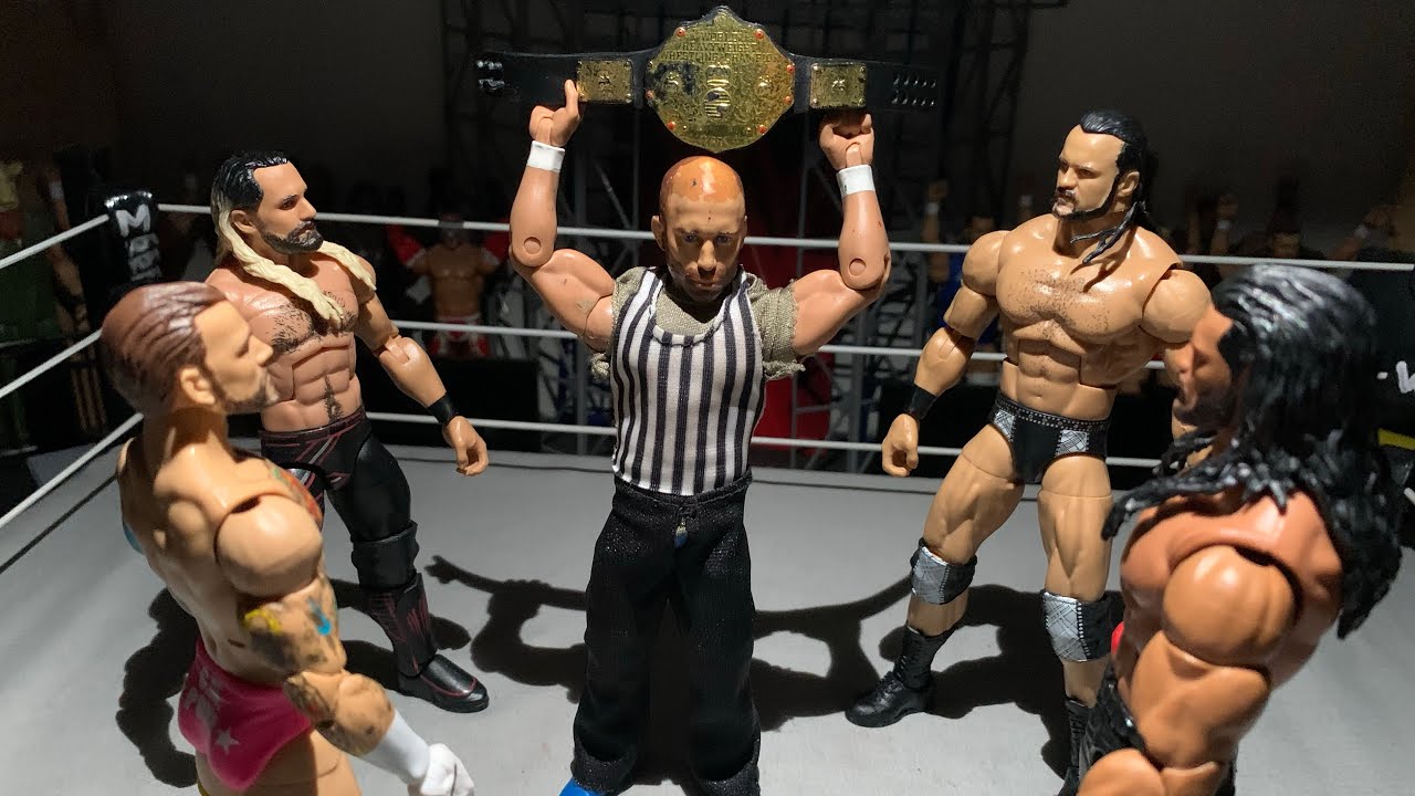 MWA Wrestling Takeover (PT 11) World Heavyweight Championship: Rollins(c) v Punk v McIntyre v Reigns
