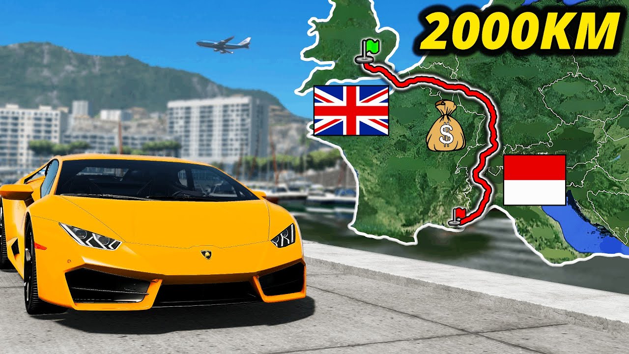 ETS2 Luxury Road Trip - London to Monaco | Euro Truck Simulator 2
