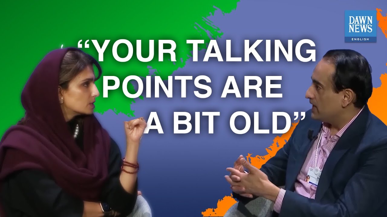 Pakistan's Hina Rabbani Khar Schools Indian Journalist on Terror Allegations | Dawn News English