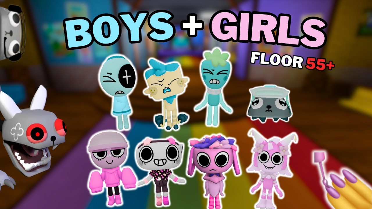 BOYS + GIRLS RUN IN DANDYS WORLD (Floor 55+)
