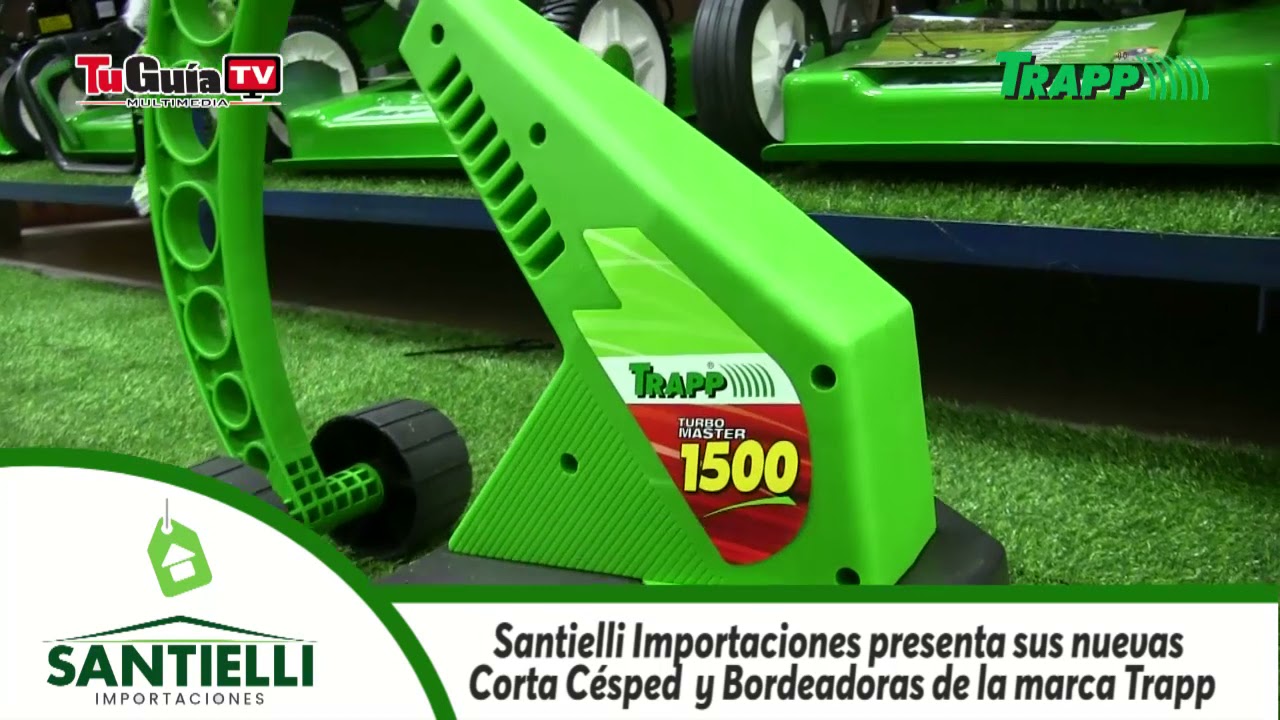 Santielli Importaciones presenta sus nuevas Corta Césped  y Bordeadoras de la marca Trapp