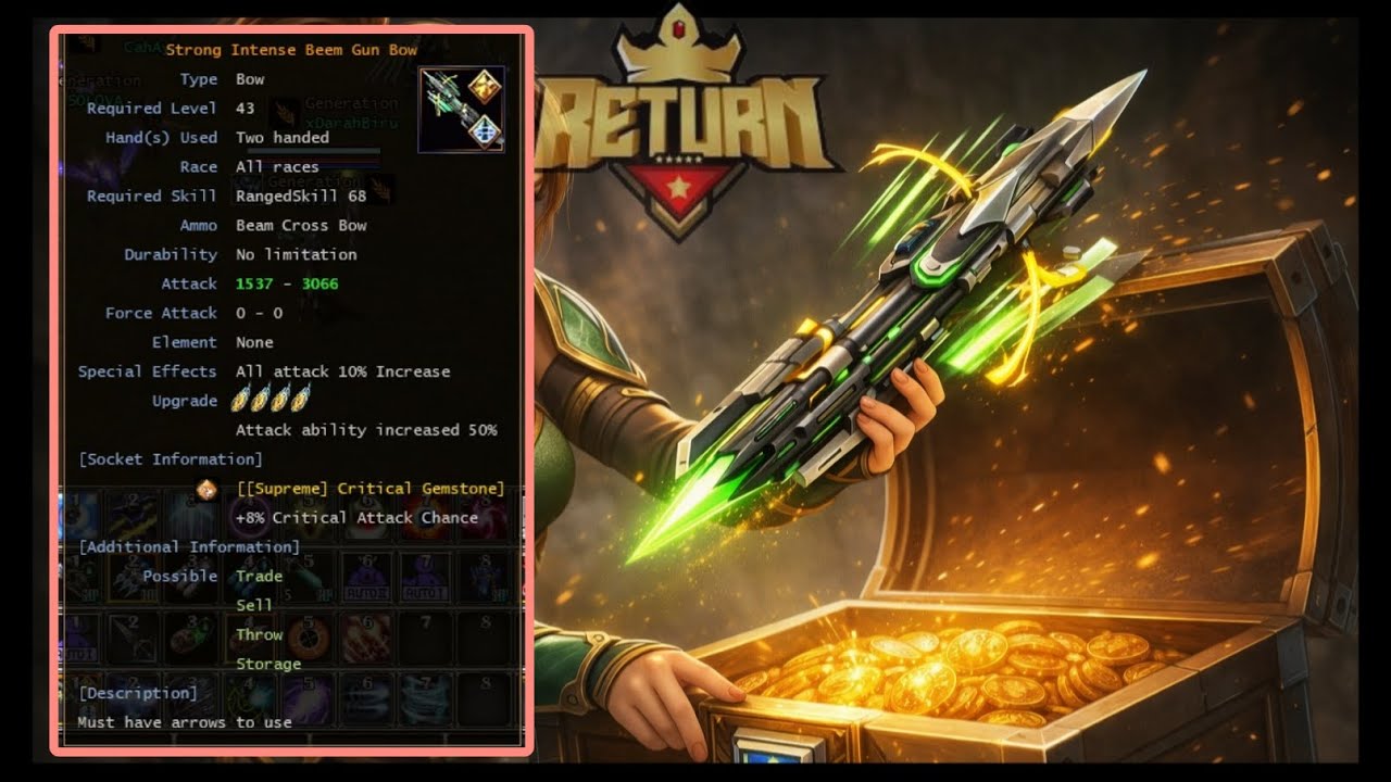 RF RETURN CAP 45 I MISTERI HILANG NYA PREMAN BOJONG #rfonline #rfreturn