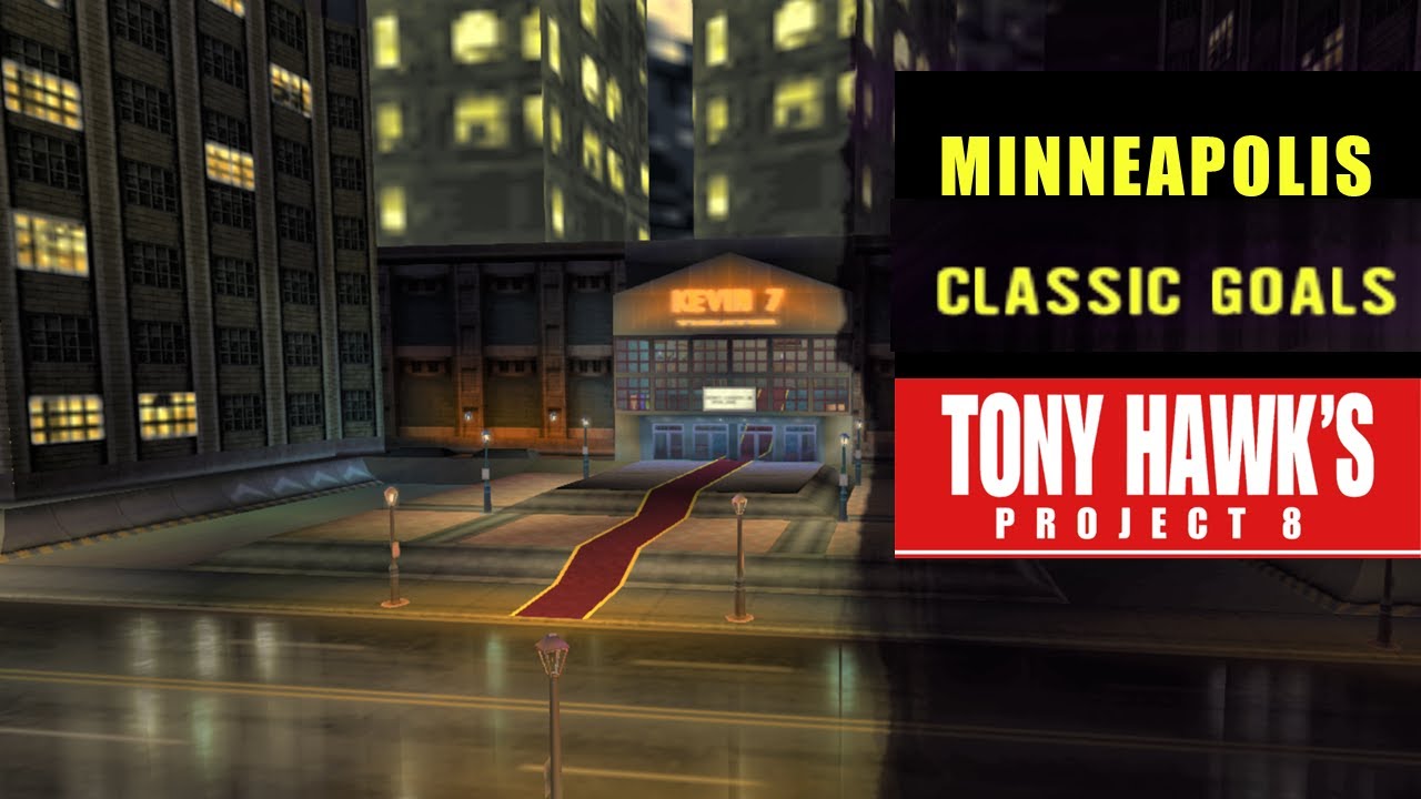 Tony Hawk’s Project 8: Classic Mode on SICK - Minneapolis (PSP Gameplay)
