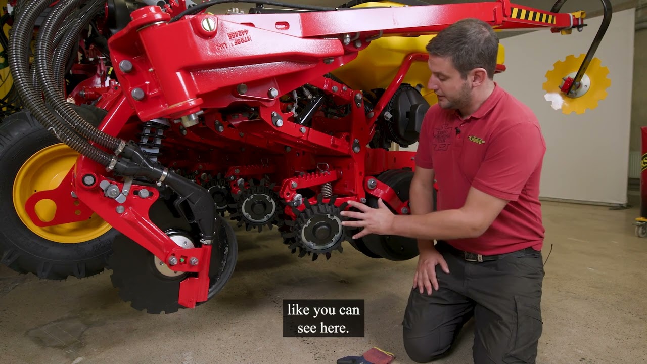 Väderstad Service Guide: Tempo row unit – Row cleaner