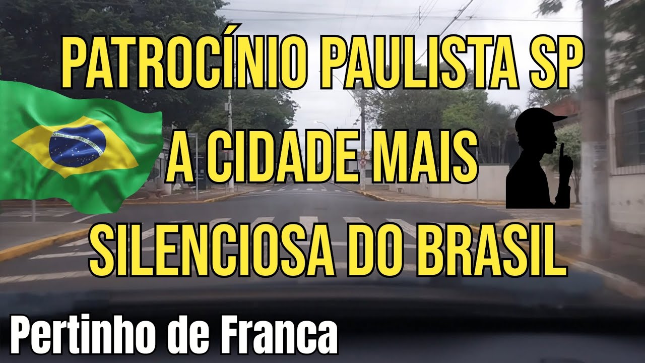 Pertinho de Franca - Patrocínio Paulista, a cidade mais silenciosa do Brasil