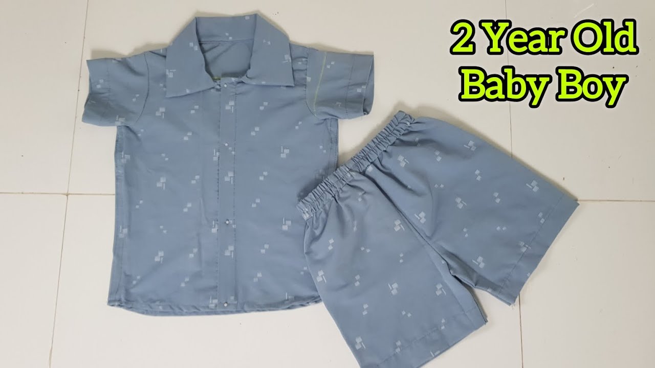 Baby Boy Shirt & Shorts/2 Year Old Baby Boy Shirt & Shorts Cutting & Stitching Hindi/Easy Stitching