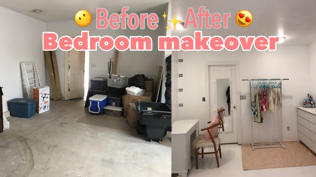 EXTREME BEDROOM MAKEOVER PART 1 / FULL ROOM TRANSFORMATION 2018 // ANNAH BEAUTY