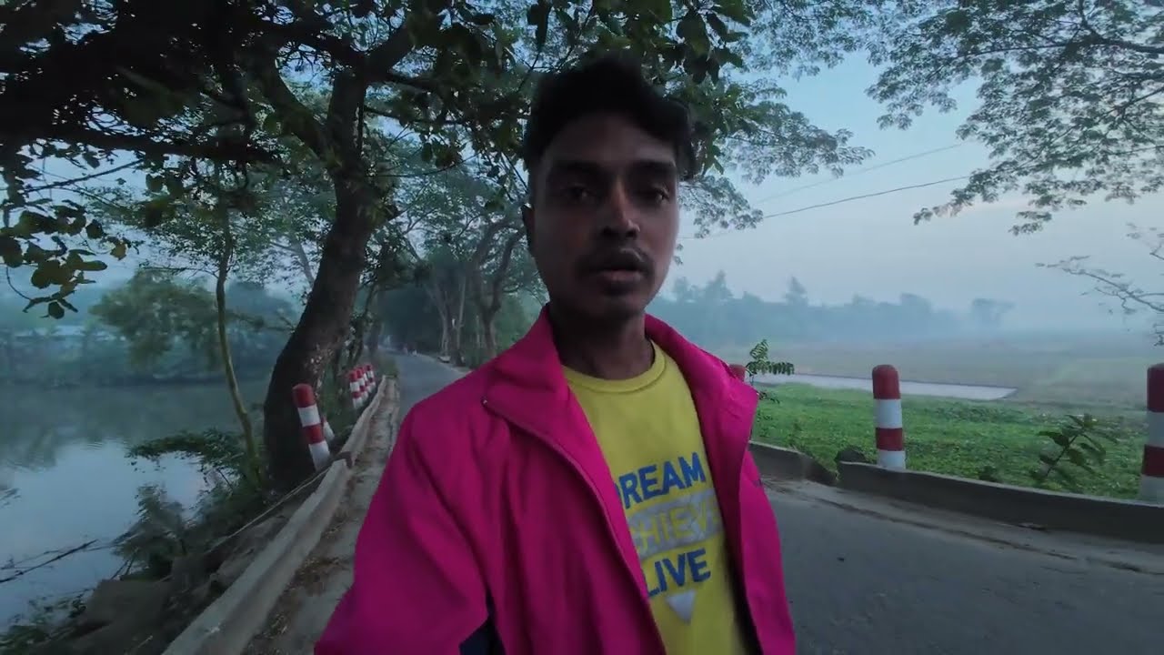 শীতের সকালে খালি পায়ে হেটে প্রকৃতির সুন্দর্য ঘুরে ‍দেখলাম || Dibanishi Protidin