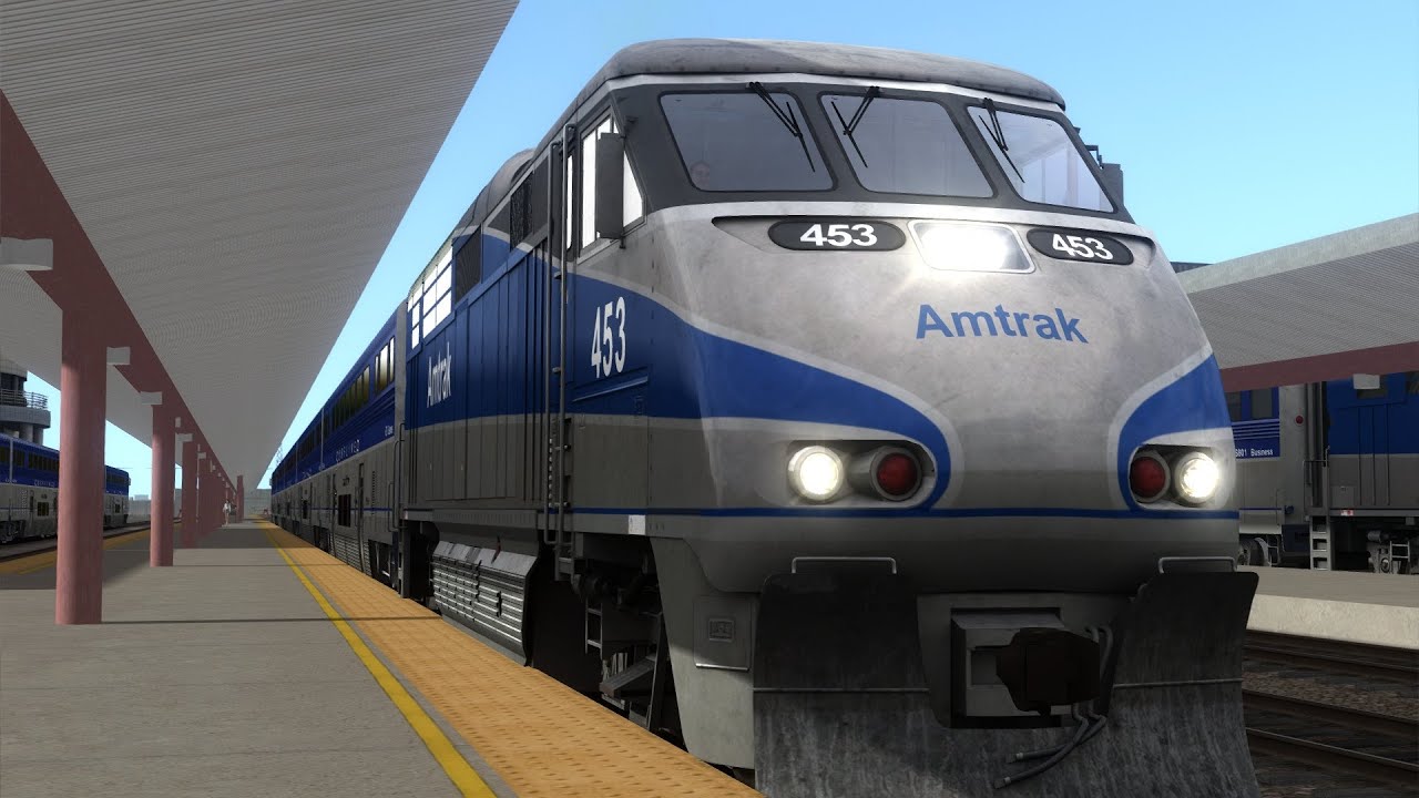 Train Simulator 2019: Pacific Surfliner - Amtrak F59PHI - Riding the Surf, Part 1