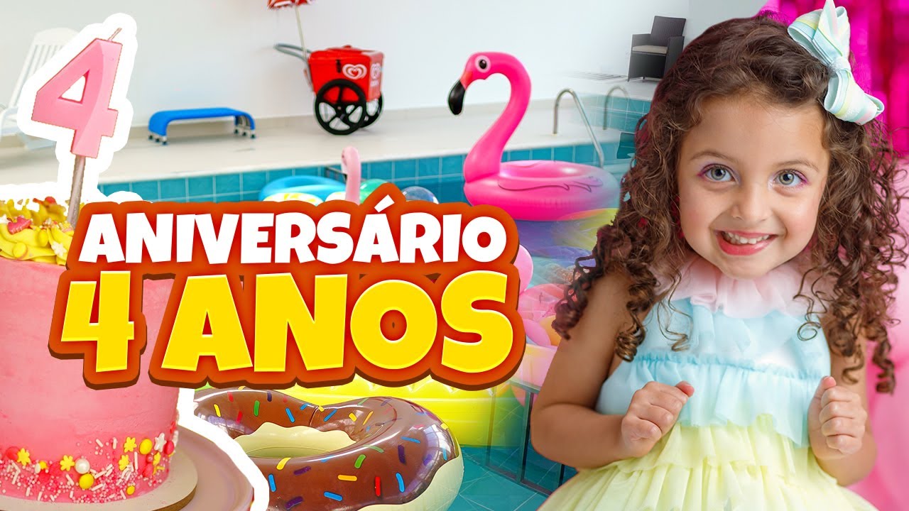 ANIVERSÁRIO DE 4 ANOS - FAMÍLIA LISA - BELLA LISA SHOW