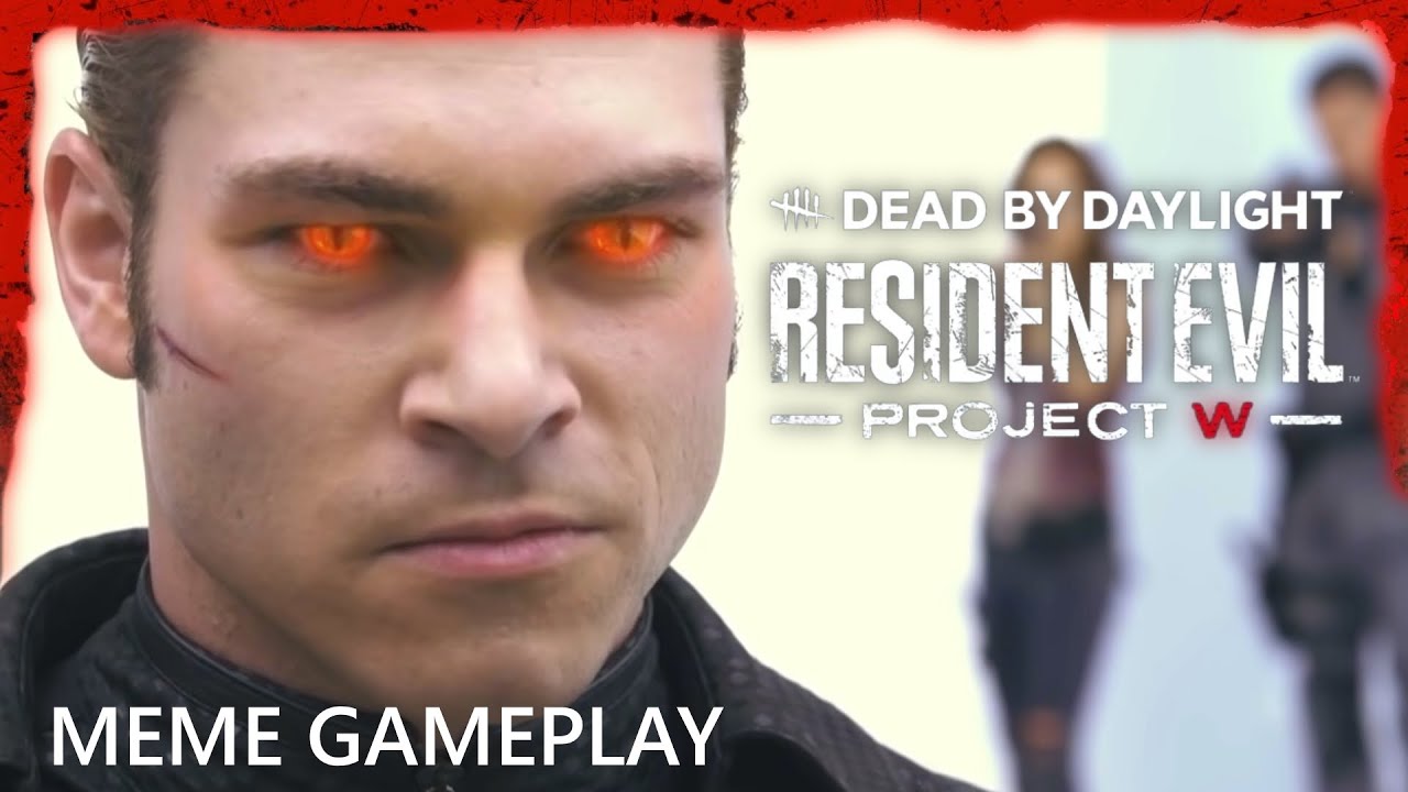 Albert Wesker in Dead by Daylight "gameplay" | Resident Evi: PROJECT W | (Parody video)