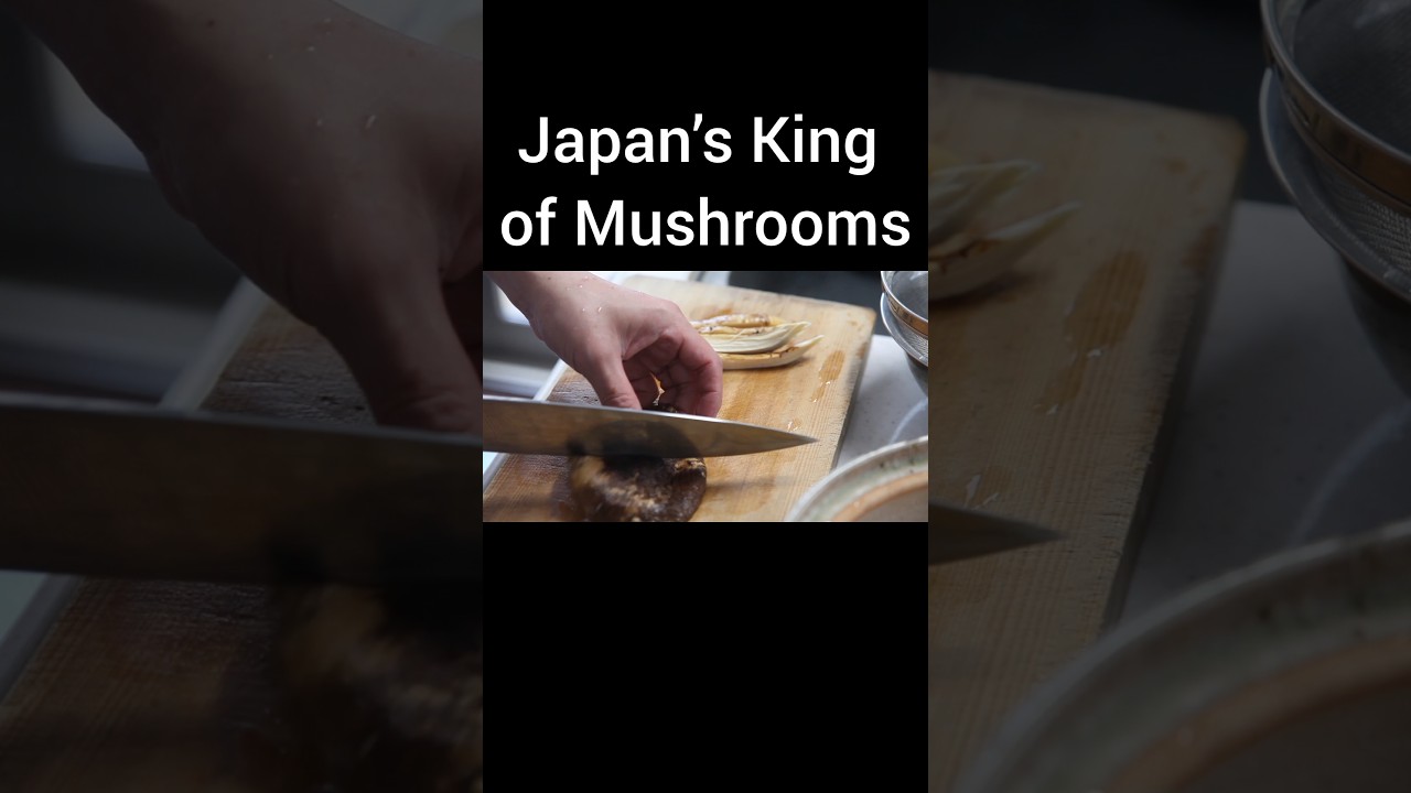 Rare Matsutake Mushroom Rice | Japanese Clay Pot Cooking 🍄