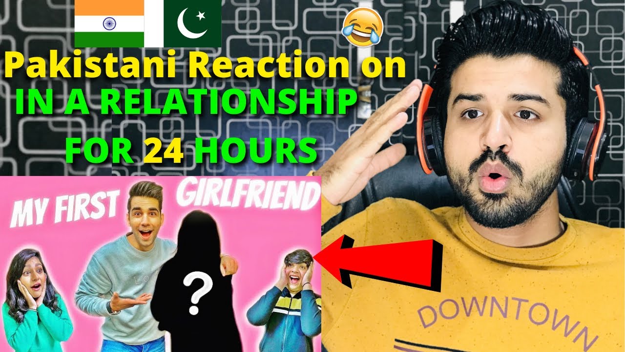 Pakistani React on BEING IN A RELATIONSHIP FOR 24 HOURS CHALLENGE | Rimorav Vlogs | Reaction Vlogger