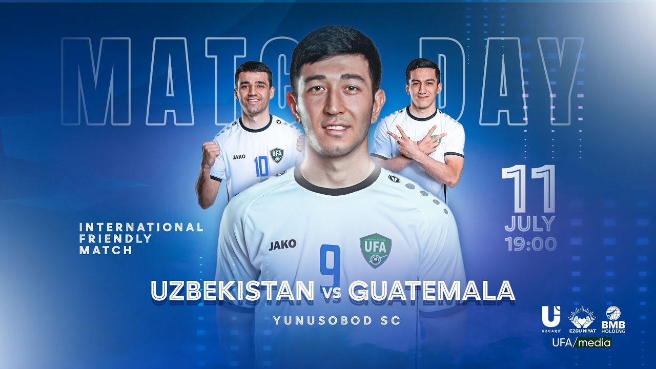 Uzbekistan vs Guatemala | International futsal friendly match | Livestream