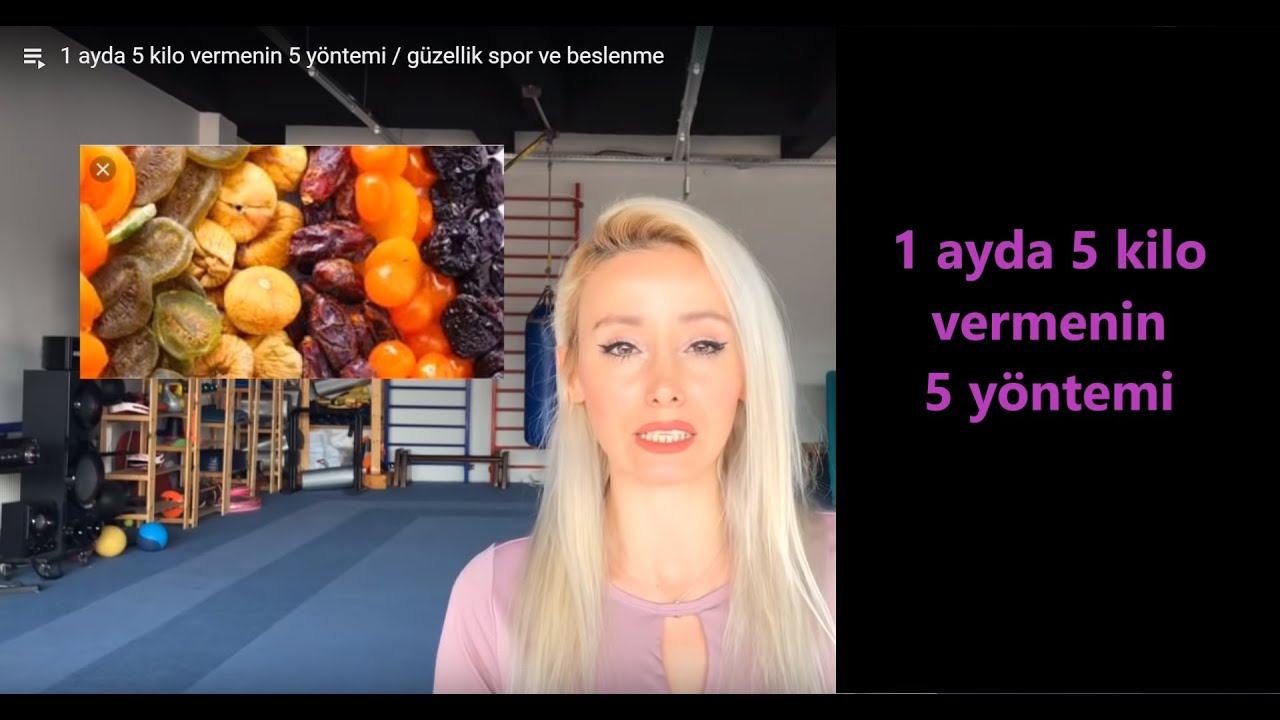 1 ayda 5 kilo vermenin 5 yöntemi / güzellik spor ve beslenme