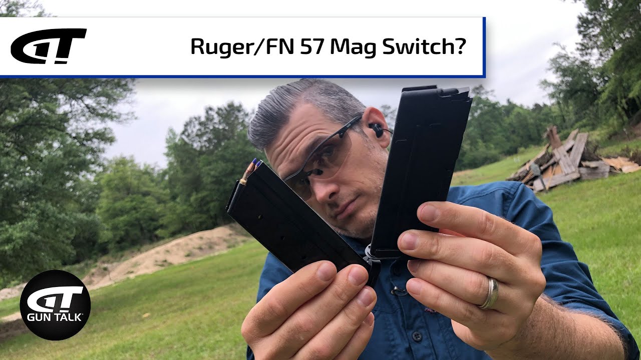 БЫСТРО! Можно ли поменять местами магазины Ruger и FN 57? | Gun Talk