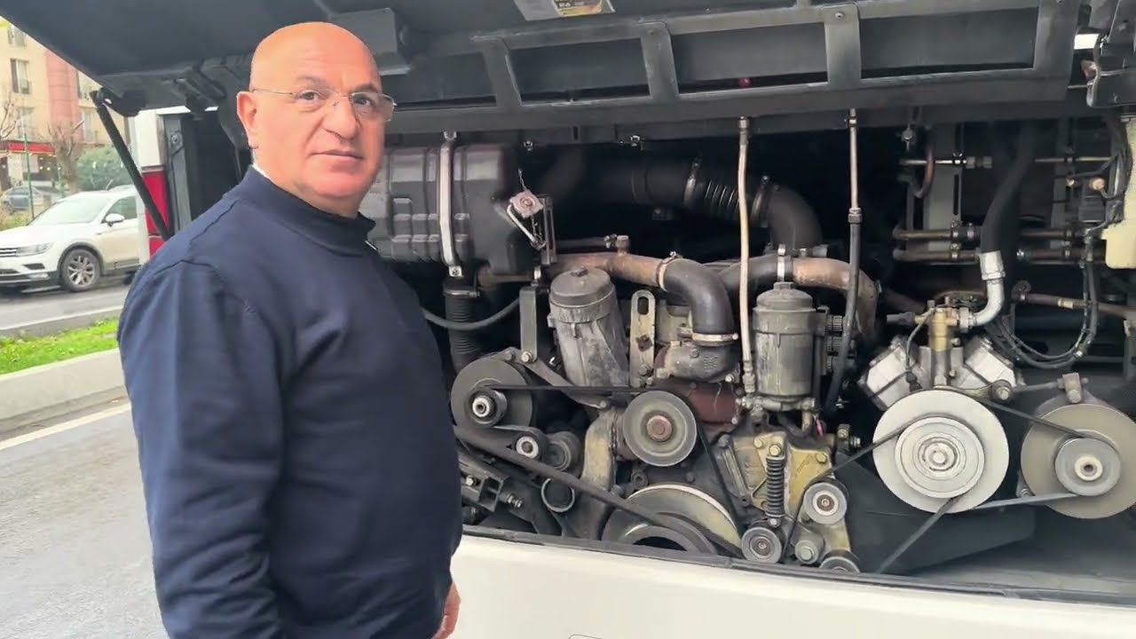 ⭐️ Travego motor bölümü kısa bilgilendirme @aliekberdemirkol2047  #mercedesbenz #motor #travego
