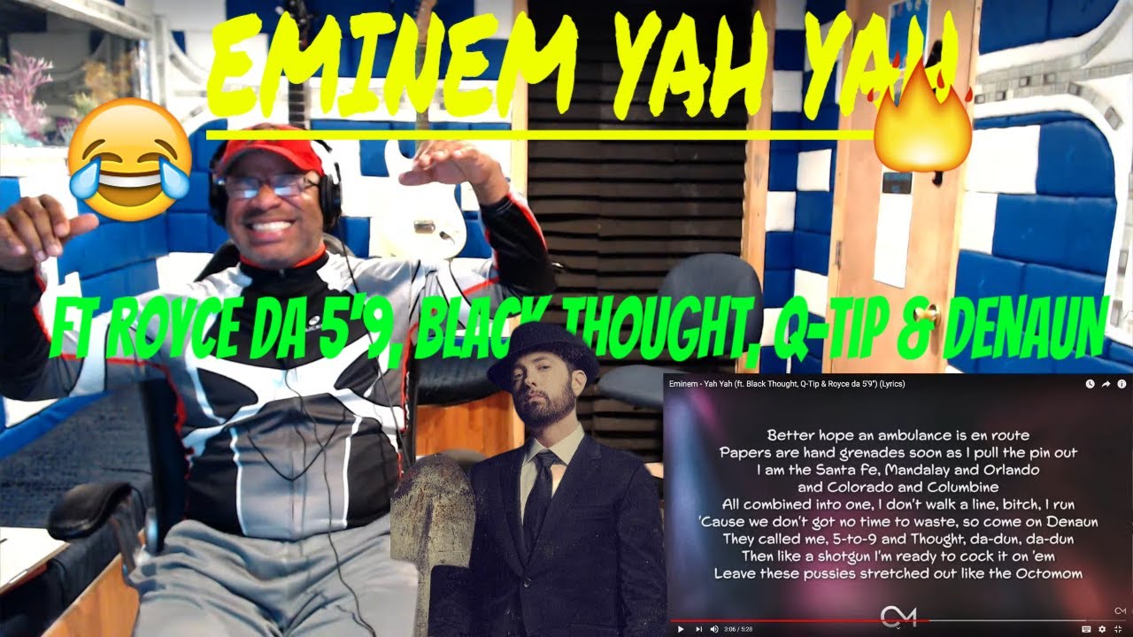 Eminem   Yah Yah (feat. Royce Da 5'9', Black Thought, Q-Tip, and dEnAuN) - Producer Reaction