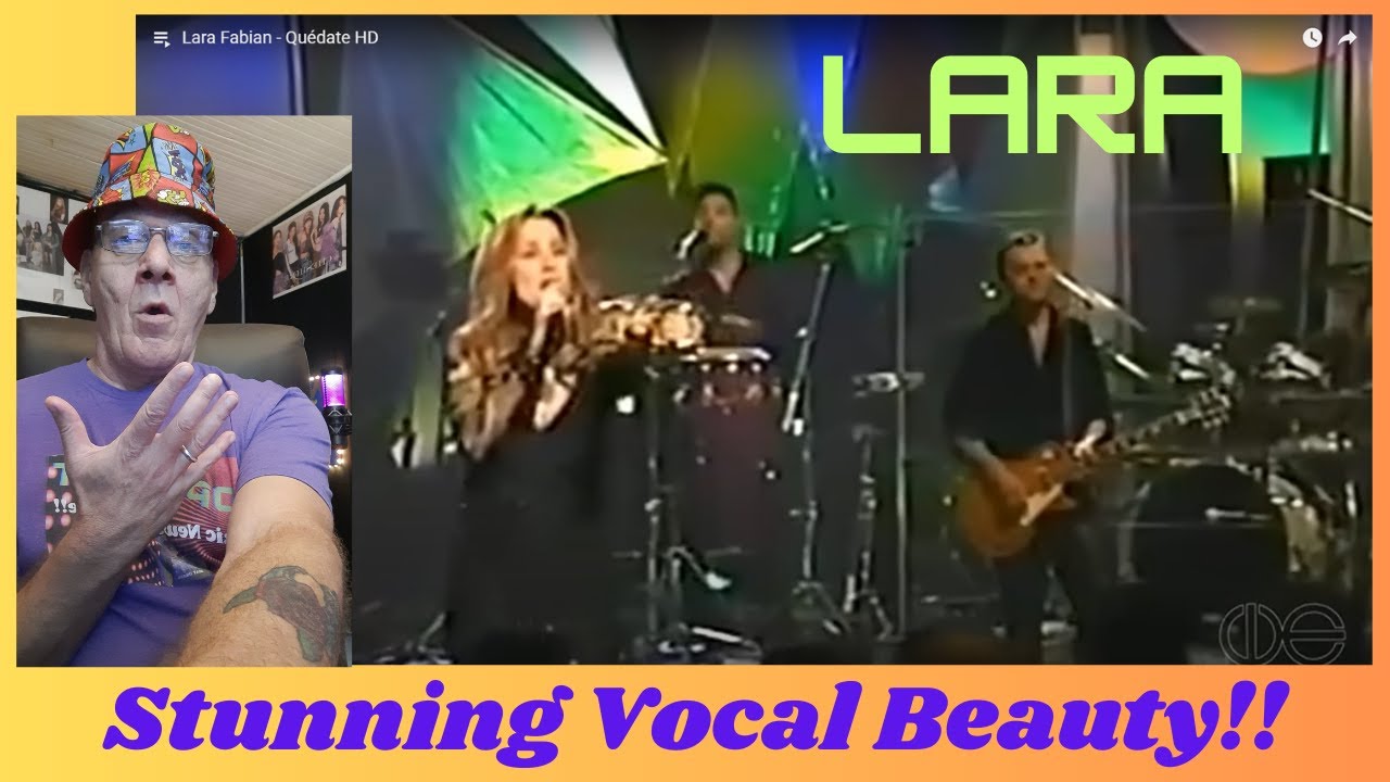 Lara Fabian - Quédate HD (LIVE).. \ Reaction!!