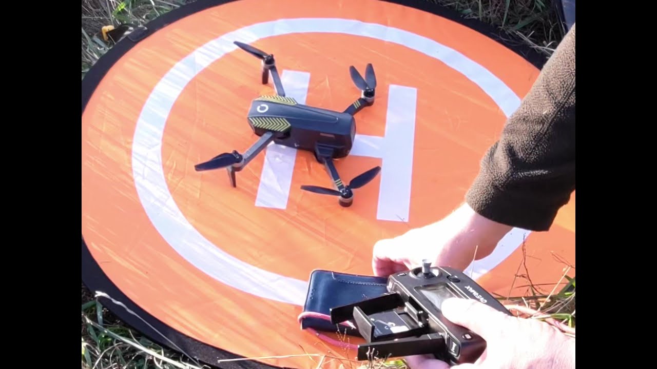 Dron:  OVERMAX  X-BEE DRONE 9.5 FOLD -  start, sterowanie, prezentacja
