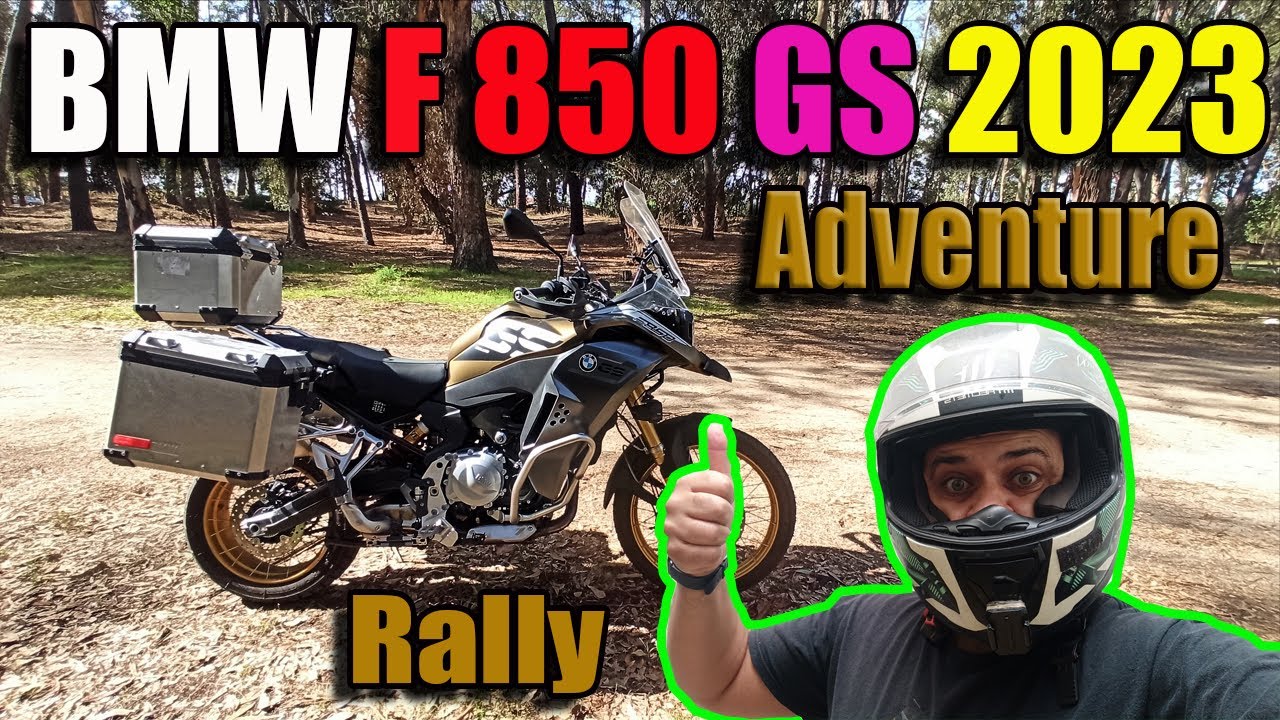 BMW F 850 GS Adventure Rally 2023. Ojo los PRINCIPIANTES!