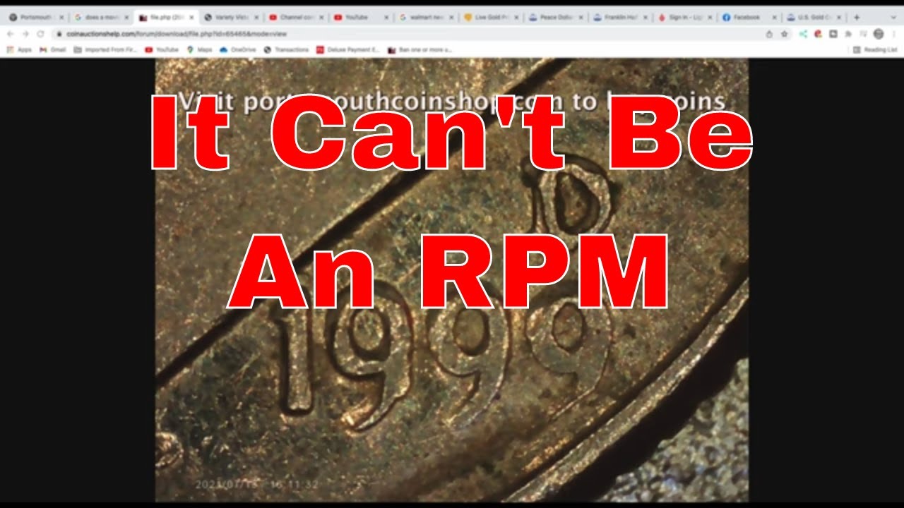 This Coin Can't Be An RPM - What Is An RPM?