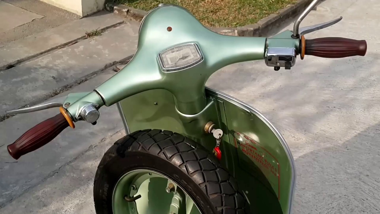 Wow Vespa penuh Sejarah Indonesia - Vespa Congo / Kongo VGLB 1963 ex Garuda III Di Jual