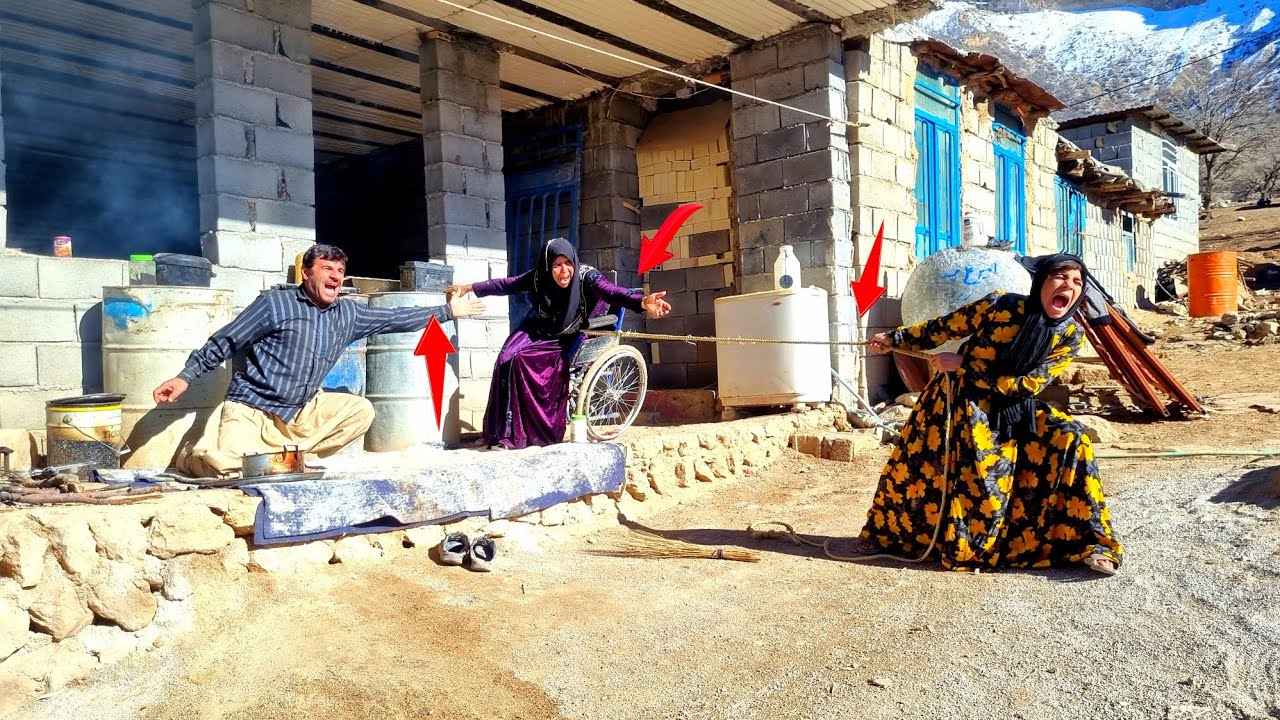 Ali's care for Narges and not having money for school fees and Sefida's sadness