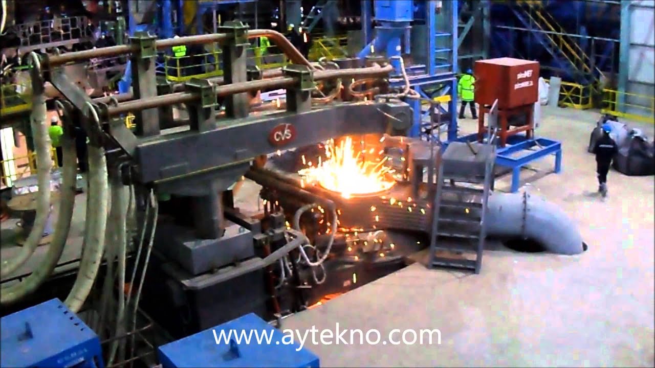 LF döküm alıyor Polteks F&F Steel Aytekno Mühendislik ladle furnace pota ocağı