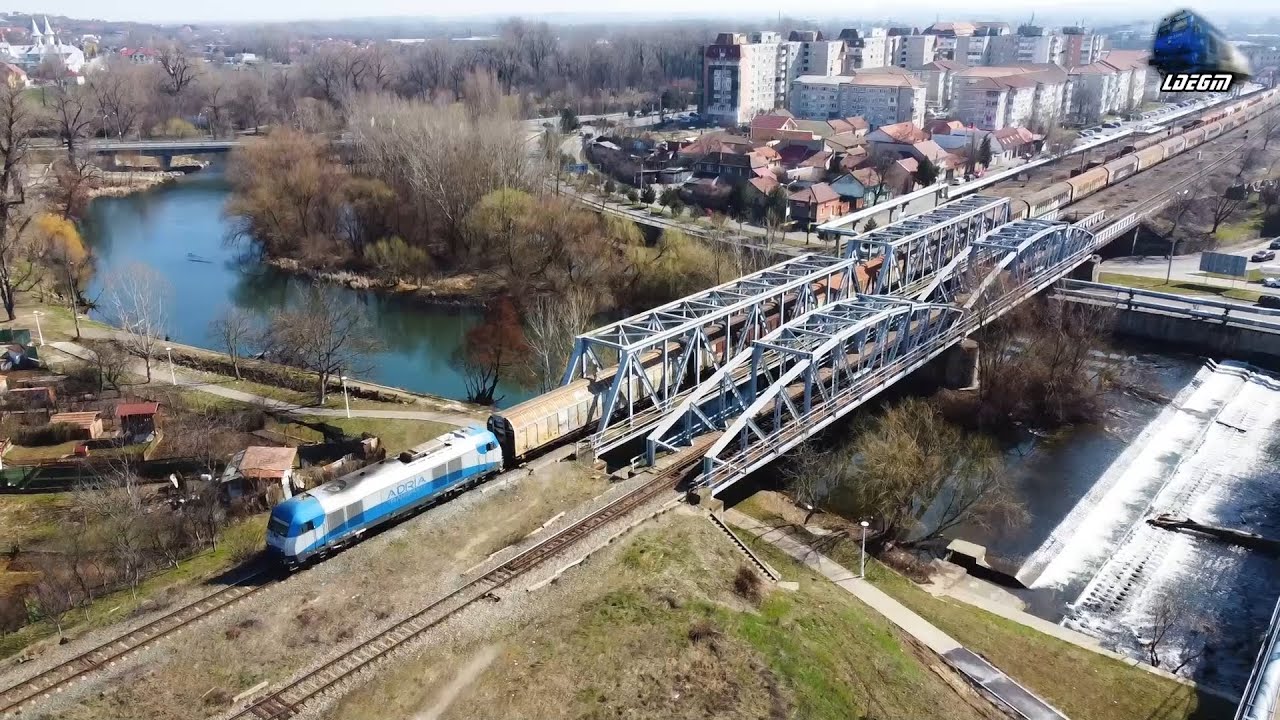 🚁 Siemens ER20 Hercules 2016 920-8 & Marfar LTE Freight Train in Oradea - 19 March 2022