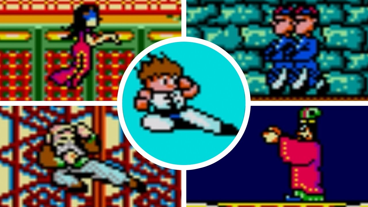 Kung Fu Kid - All Bosses