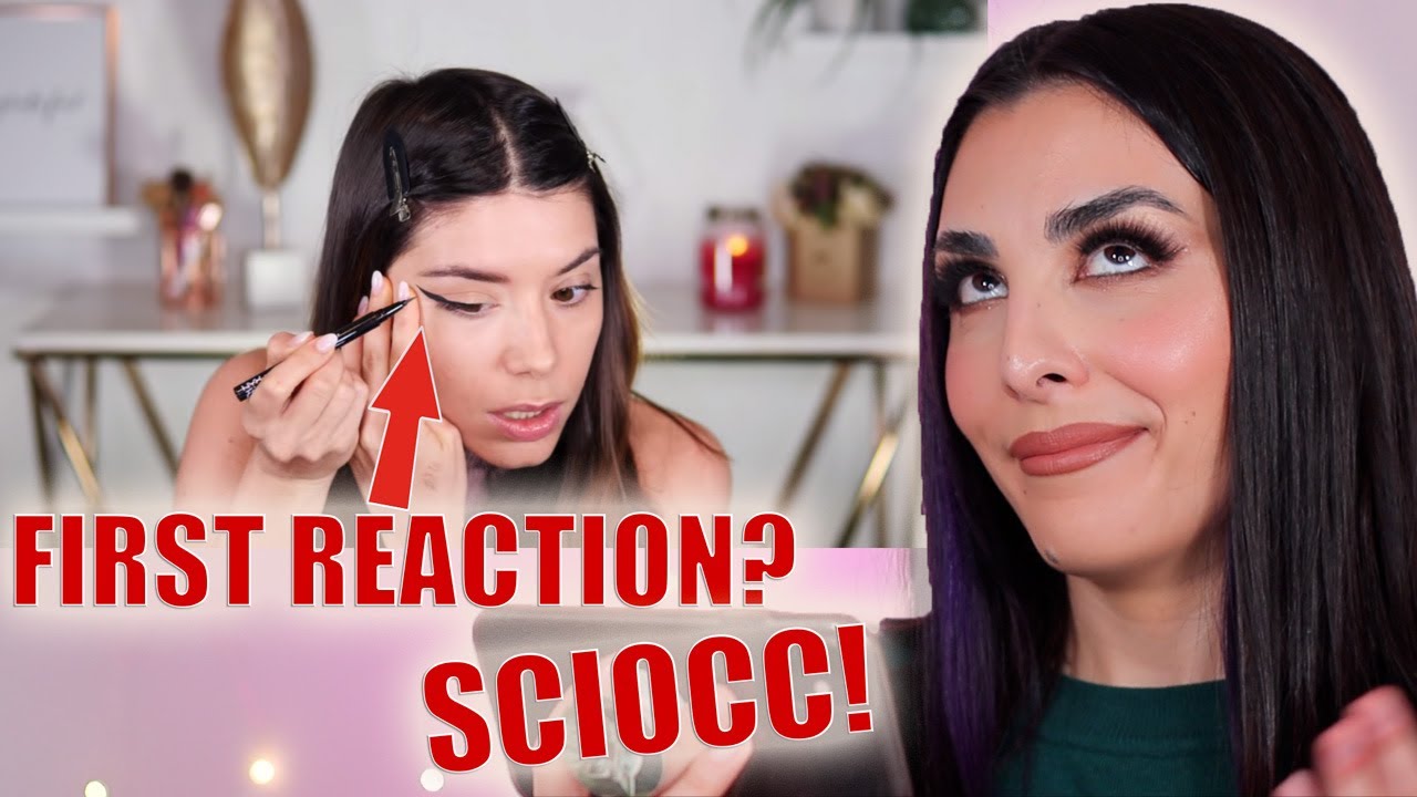 TRUCCATRICE REAGISCE al TUTORIAL di ADRIANA SPINK || AMBRA JESS