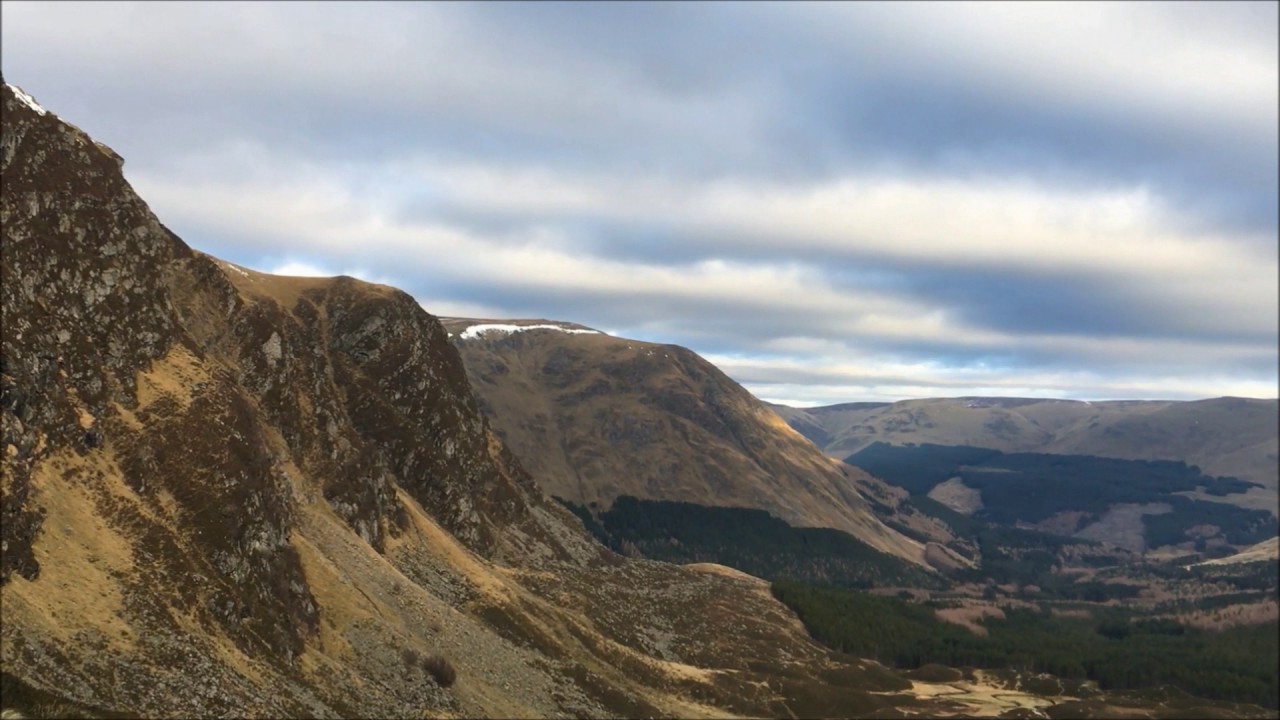 From high above Glen Clova