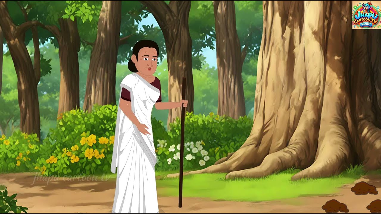 कमजोर बुढ़िया| kamjor budiya |moral story |Hindi kahani|Hindi| cartoon|cartoon l Hindi cartoon