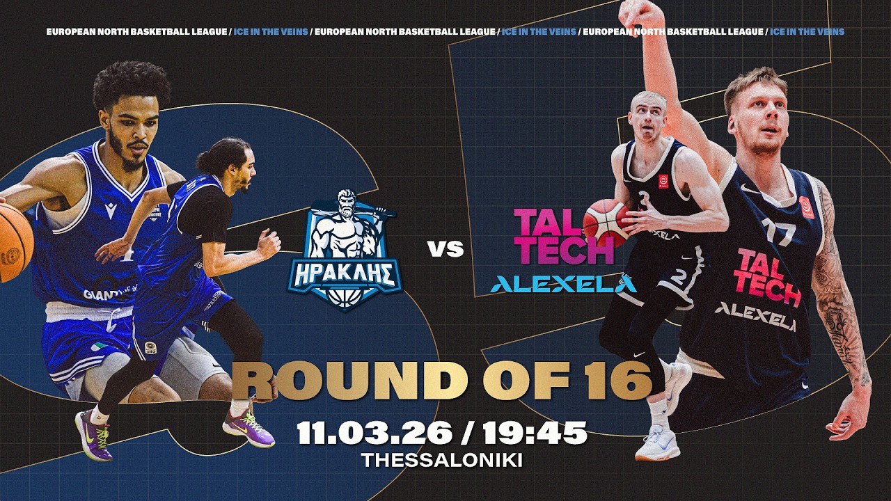 IRAKLIS B.C. vs TalTech/ALEXELA |  Mar 11, 2026, 7:45 PM | ENBLeague 2025/26