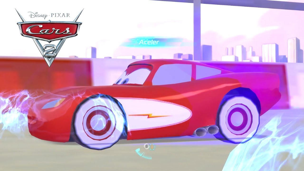 Jogo Carros 2 com Relâmpago Mcqueen Radiator Springs