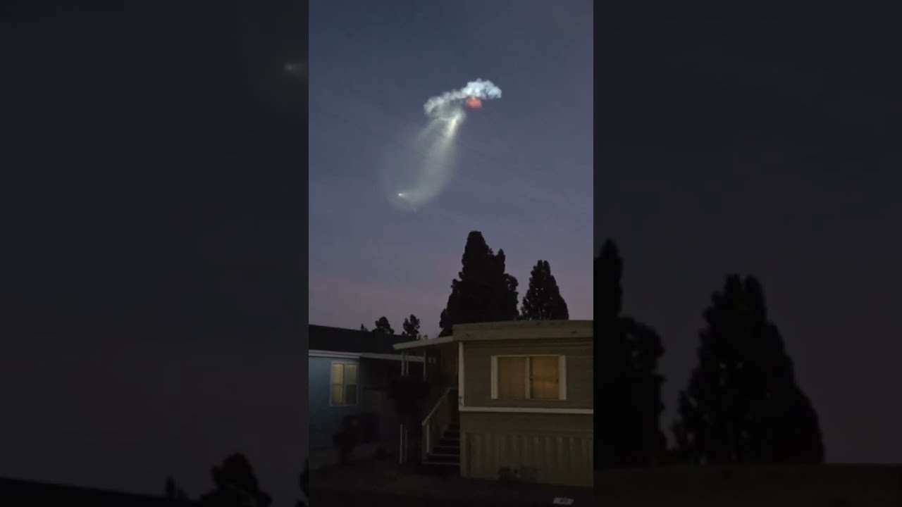 Spacex Launch from my porch!